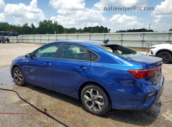 3KPF24AD3LE230365 2020 KIA FORTE Синий Задняя левая четверть