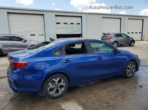 3KPF24AD3LE230365 2020 KIA FORTE Синий Задняя правая четверть