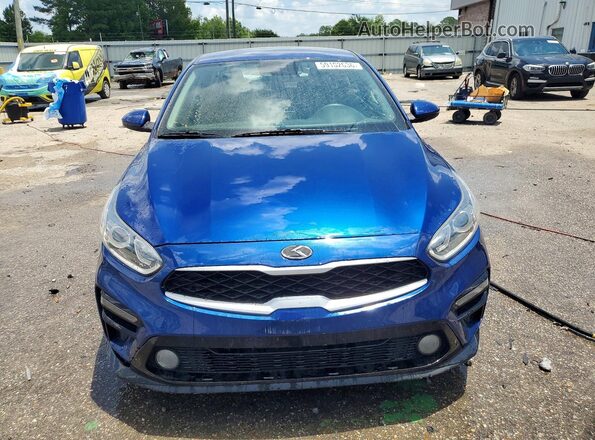 3KPF24AD3LE230365 2020 KIA FORTE Синий Вид спереди