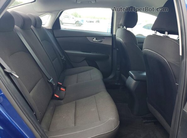 3KPF24AD3LE230365 2020 KIA FORTE Синий Вид задних сидений