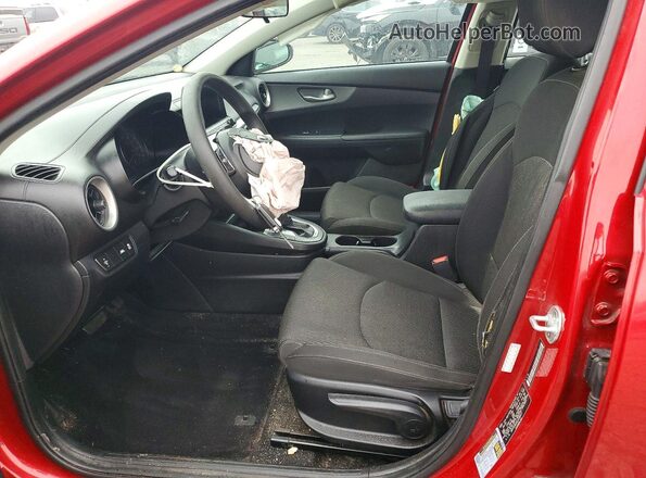 3KPF24AD3LE238577 2020 KIA FORTE Красный Вид салона спереди