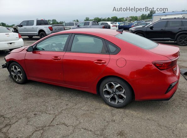 3KPF24AD3LE238577 2020 KIA FORTE Красный Задняя левая четверть