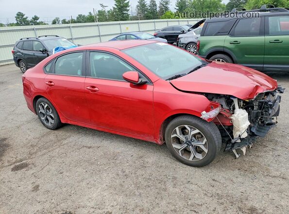 3KPF24AD3LE238577 2020 KIA FORTE Красный Передняя правая четверть