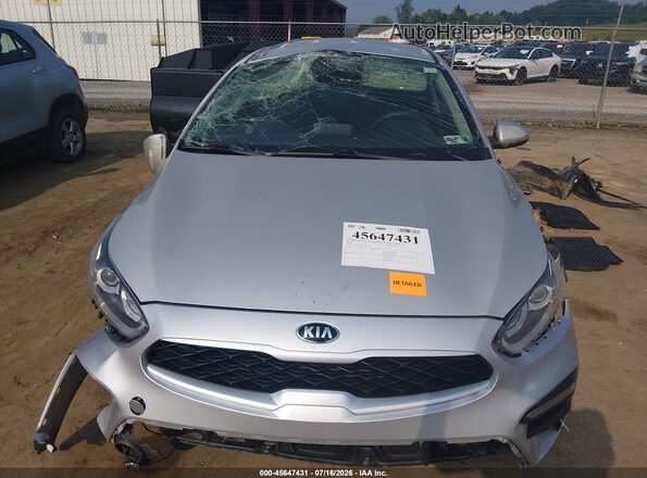 3KPF24AD3LE255606 2020 KIA FORTE Silver უკანა სალონის ხედი