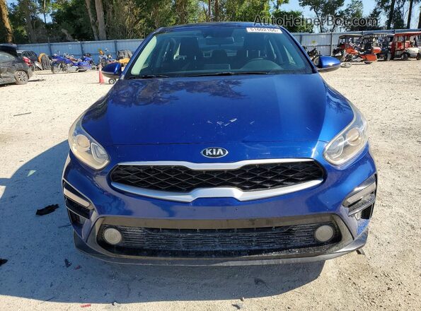 3KPF24AD3ME273220 2021 KIA FORTE Синий Вид спереди