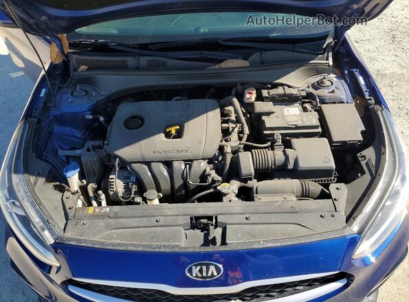 3KPF24AD3ME273220 2021 KIA FORTE Синий Вид задней части салона
