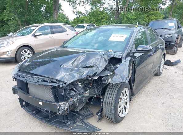 3KPF24AD3ME274898 2021 KIA FORTE Black Front left