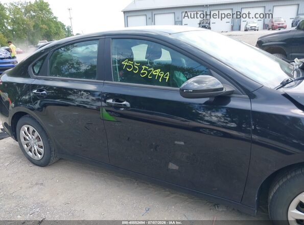 3KPF24AD3ME274898 2021 KIA FORTE Black Rear interior view