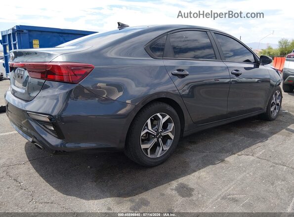 3KPF24AD3ME304661 2021 KIA FORTE Gray Задня права чверть