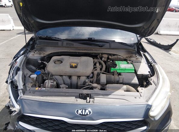 3KPF24AD3ME304661 2021 KIA FORTE Gray Вид ззаду