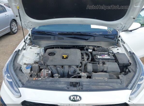 3KPF24AD3ME308502 2021 KIA FORTE White უკანა ხედი