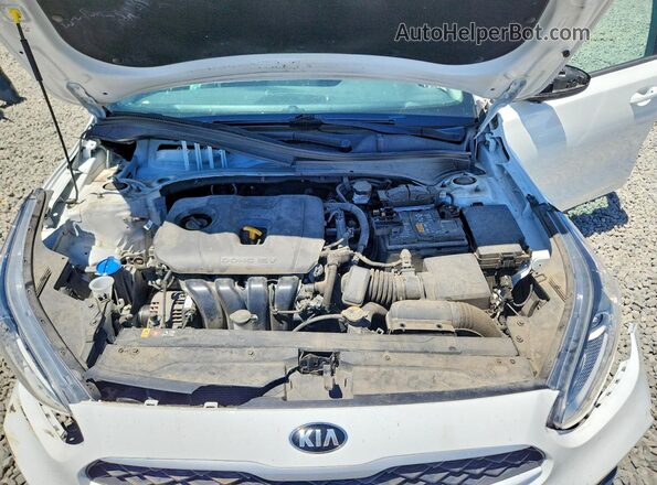 3KPF24AD3ME370269 2021 KIA FORTE Белый Вид задней части салона