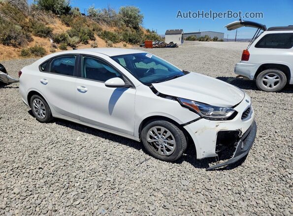3KPF24AD3ME370269 2021 KIA FORTE Белый Передняя правая четверть