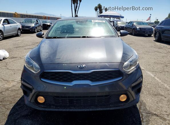 3KPF24AD3ME391459 2021 KIA FORTE Gray წინა ხედი