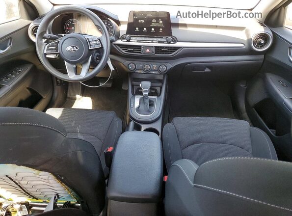 3KPF24AD3ME391459 2021 KIA FORTE Gray წინა პანელის ხედი