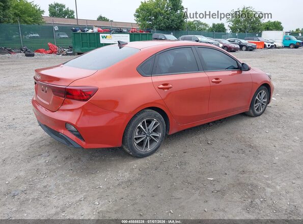 3KPF24AD3NE437664 2022 KIA FORTE Orange Задня права чверть