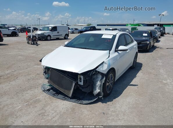 3KPF24AD3NE441729 2022 KIA FORTE White Передня ліва чверть