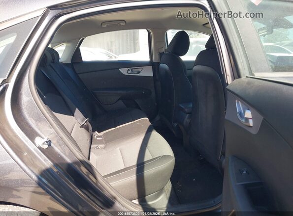 3KPF24AD3NE455310 2022 KIA FORTE Gray Vista de la etiqueta del VIN