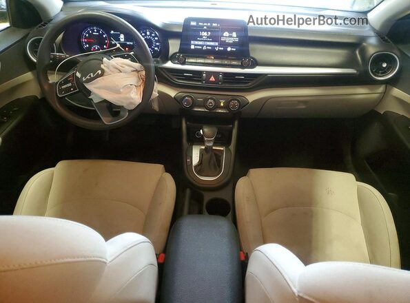 3KPF24AD3NE489859 2022 KIA FORTE Charcoal Вид панелі приладів