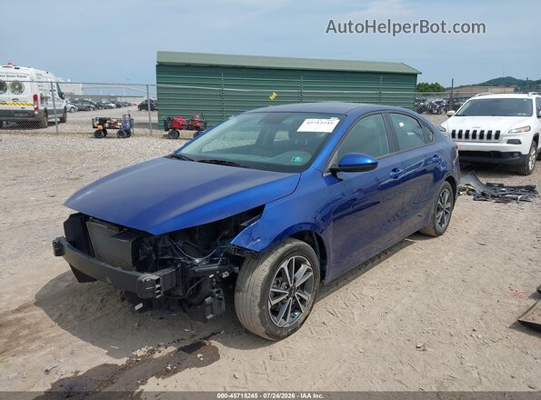 3KPF24AD3NE500987 2022 KIA FORTE Blue Front left