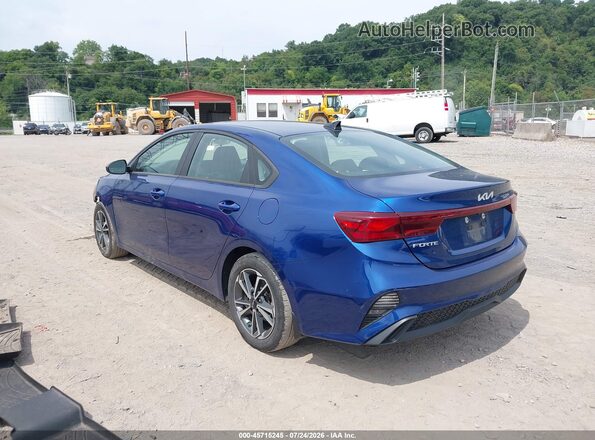 3KPF24AD3NE500987 2022 KIA FORTE Blue Rear left