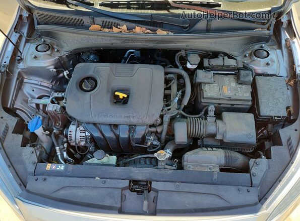 3KPF24AD3PE548119 2023 KIA FORTE Серый Вид задней части салона