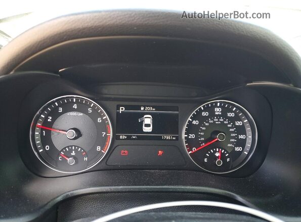 3KPF24AD3PE623806 2023 KIA FORTE Black Widok zestawu wskaźników