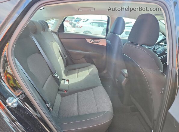 3KPF24AD3PE645644 2023 KIA FORTE Black Rear seats view