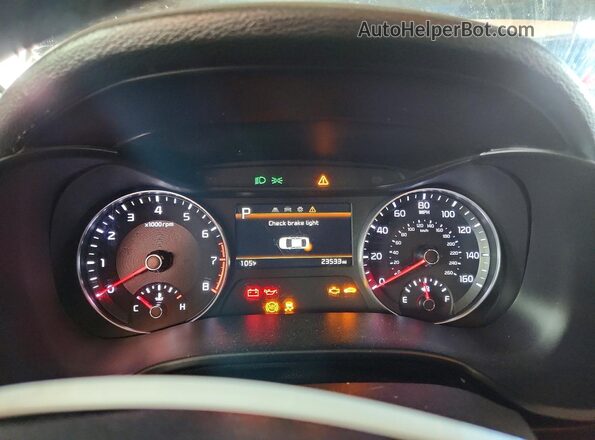 3KPF24AD3PE685481 2023 KIA FORTE Black Вид щитка приладів