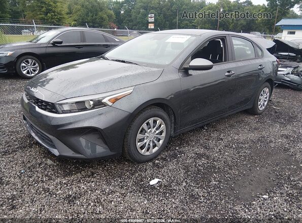 3KPF24AD3PE685772 2023 KIA FORTE Gray წინა მარცხენა ხედი სამი მეოთხედიდან
