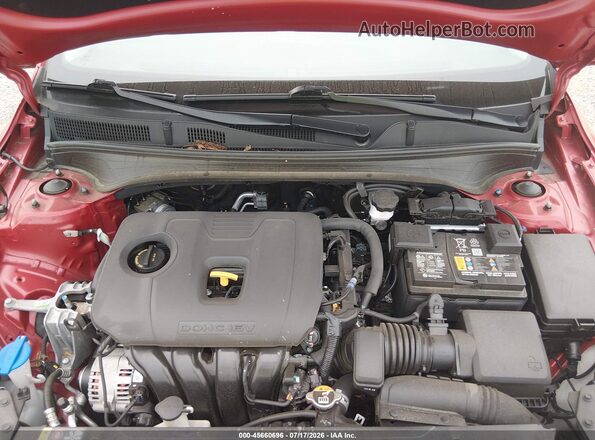 3KPF24AD3PE692088 2023 KIA FORTE Red Вид ззаду