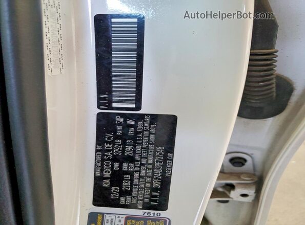 3KPF24AD3RE737548 2024 KIA FORTE Белый Вид подкапотного пространства