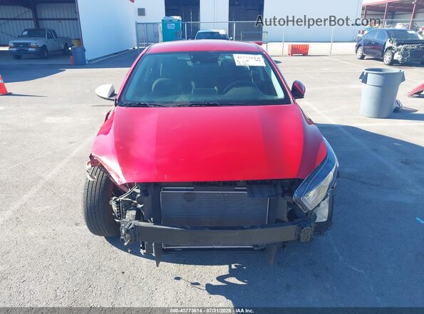 3KPF24AD3RE758318 2024 KIA FORTE Red Widok zestawu wskaźników