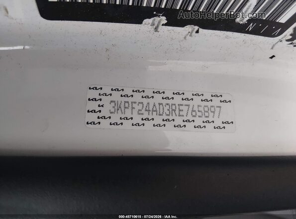 3KPF24AD3RE765897 2024 KIA FORTE White Vista del compartimento del motor