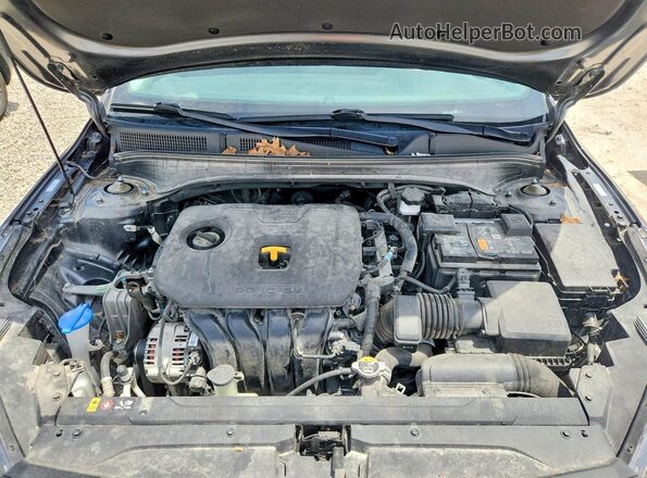 3KPF24AD3RE773126 2024 KIA FORTE Blue უკანა სალონის ხედი