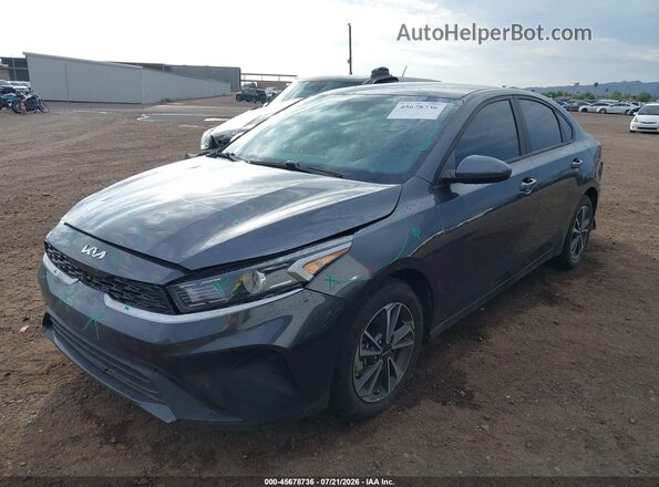 3KPF24AD3RE796177 2024 KIA FORTE Gray Առջևի ձախ երեք քառորդ տեսարան