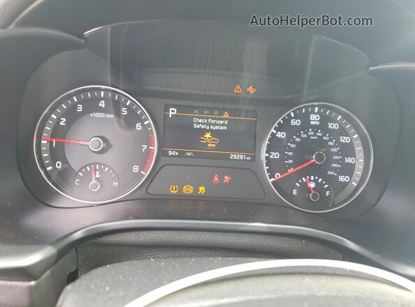 3KPF24AD3RE797507 2024 KIA FORTE Gray Instrument cluster view