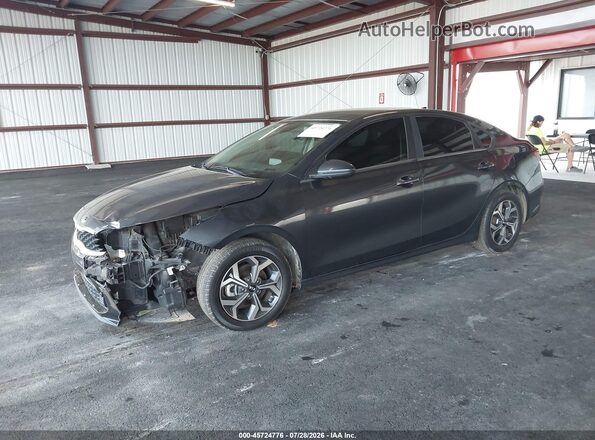 3KPF24AD4KE008240 2019 KIA FORTE Gray Przód lewy