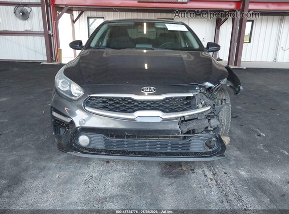 3KPF24AD4KE008240 2019 KIA FORTE Gray Widok zestawu wskaźników