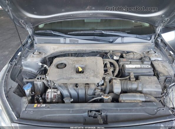 3KPF24AD4KE008240 2019 KIA FORTE Gray Widok z tyłu