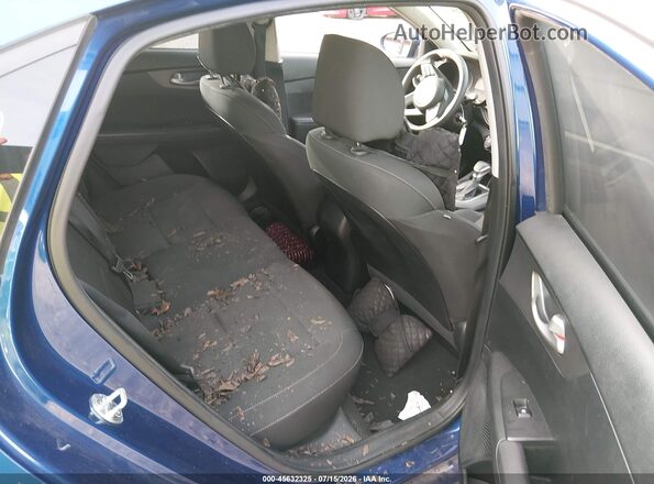 3KPF24AD4KE031100 2019 KIA FORTE Blue Vista de la etiqueta del VIN