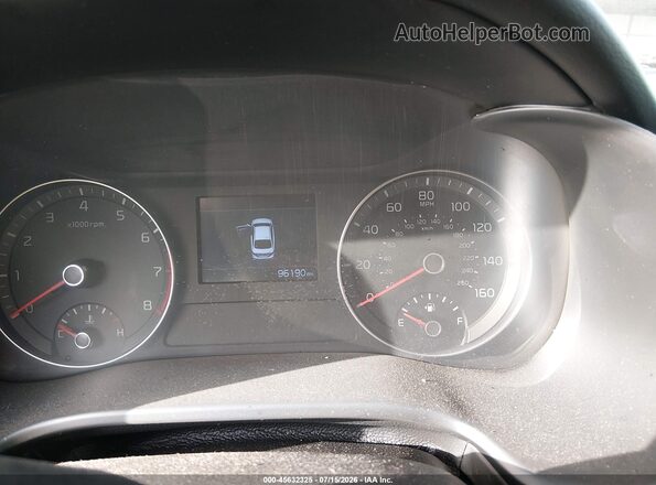 3KPF24AD4KE031100 2019 KIA FORTE Blue Vista de los asientos traseros