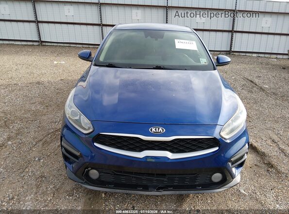 3KPF24AD4KE031100 2019 KIA FORTE Blue Vista interior trasera