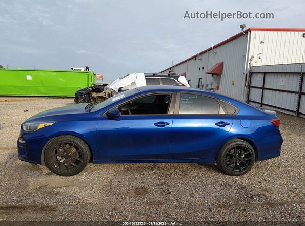 3KPF24AD4KE031100 2019 KIA FORTE Blue 