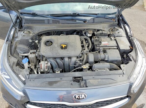 3KPF24AD4KE033641 2019 KIA FORTE Серый Вид задней части салона