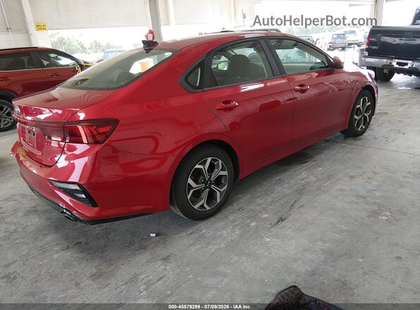 3KPF24AD4KE036653 2019 KIA FORTE Красный Задняя правая четверть