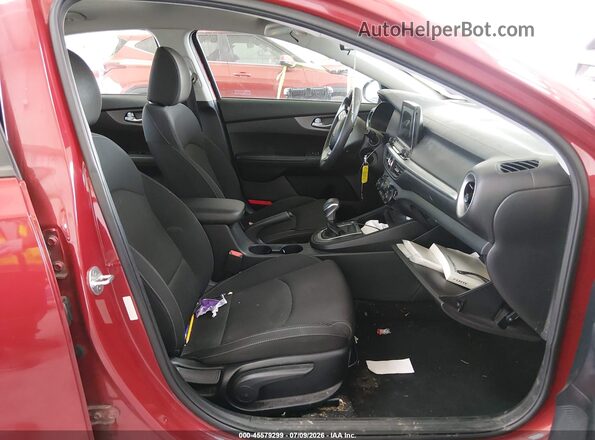3KPF24AD4KE036653 2019 KIA FORTE Красный Вид салона спереди