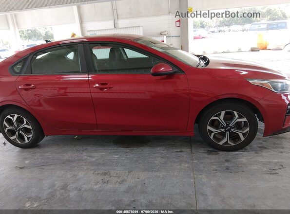 3KPF24AD4KE036653 2019 KIA FORTE Красный Панорамный вид салона 360°