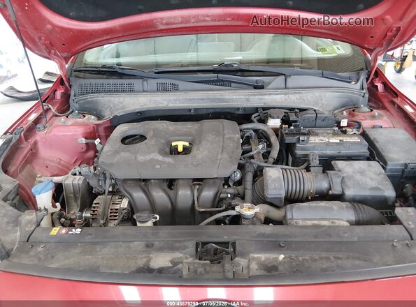 3KPF24AD4KE036653 2019 KIA FORTE Красный Вид сзади