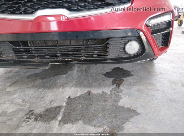 3KPF24AD4KE036653 2019 KIA FORTE Красный Вид спереди